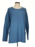 Merokeety 100% Acrylic Solid Blue Pullover Sweater Size L - photo 1