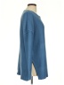 Merokeety 100% Acrylic Solid Blue Pullover Sweater Size L - photo 4
