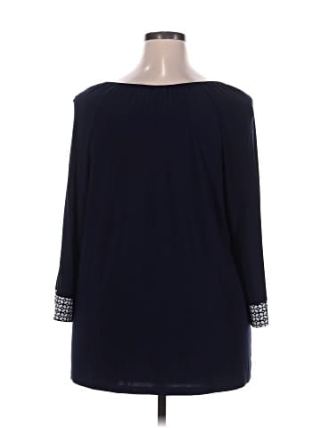 Perseption 3/4 Sleeve Blouse (view 2)