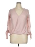 Unbranded Pink Long Sleeve Blouse Size XL - photo 1