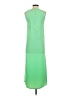 J.Crew 100% Polyester Green Casual Dress Size XXS - photo 2