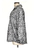 RACHEL Rachel Roy Animal Print Silver Long Sleeve Blouse Size L - photo 5
