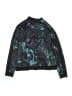 Avia 100% Polyester Print Teal Black Track Jacket Size 10 - 12 - photo 1