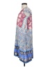 Nicole Miller 100% Polyester Paisley Blue Casual Dress Size 2 - photo 5