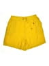 Mojito Solid Yellow Board Shorts Size 1X - photo 1