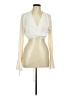 Isalis 100% Polyester Ivory Cardigan Size L - photo 1