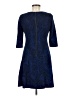 Taylor Animal Print Blue Cocktail Dress Size 6 - photo 2