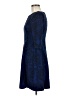 Taylor Animal Print Blue Cocktail Dress Size 6 - photo 5