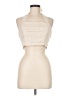 Honey Punch 100% Polyester Ivory Tan Tank Top Size M - photo 1