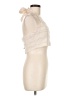 Honey Punch 100% Polyester Ivory Tan Tank Top Size M - photo 4