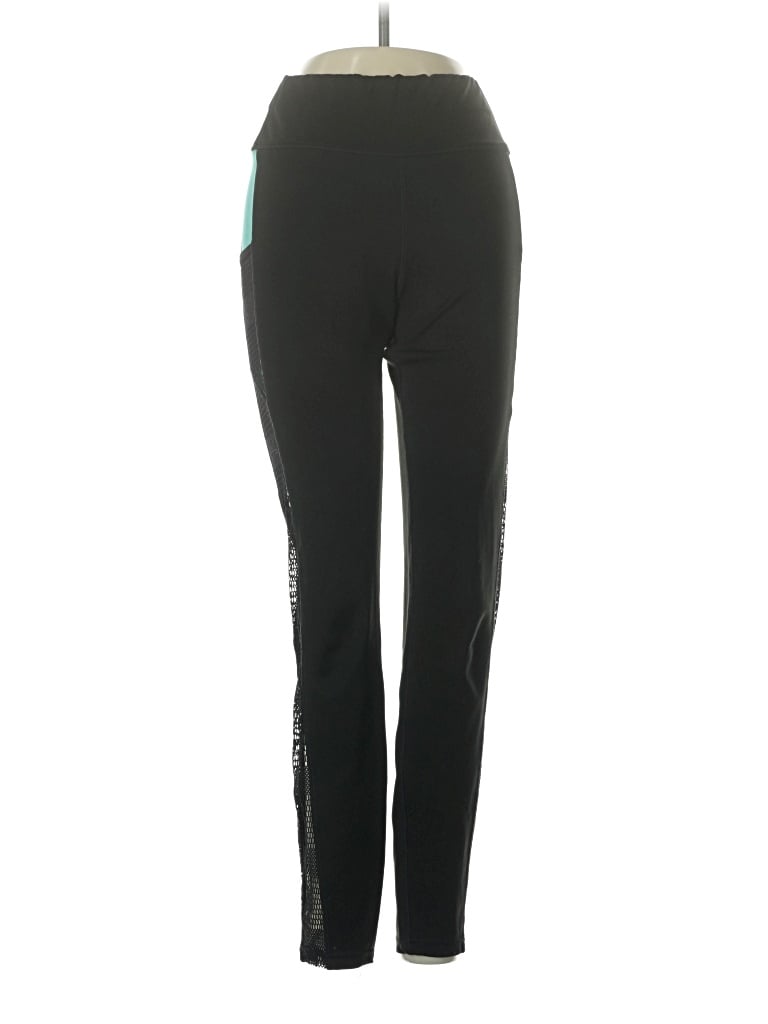 Pre-owned Pop Fit Active Pants In Black