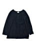 Lands' End Blue Long Sleeve Blouse Size 10 - photo 1