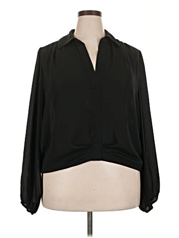 Intempo Long Sleeve Blouse (view 1)