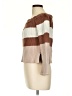 Lulus Color Block Brown Pullover Sweater Size L - photo 5