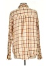 wonderly Plaid Ivory Long Sleeve Button-Down Shirt Size L - photo 2