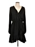 Express 100% Polyester Black Casual Dress Size L - photo 1