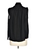 1.State 100% Polyester Black Sleeveless Blouse Size L - photo 2