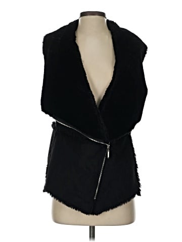 White House Black Market Faux Fur Vest (view 1)
