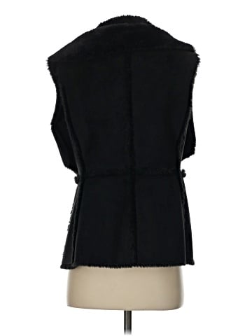 White House Black Market Faux Fur Vest (view 2)