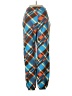 Simon Miller 100% Cotton Argyle Blue Casual Pants Size XS - photo 2