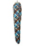 Simon Miller 100% Cotton Argyle Blue Casual Pants Size XS - photo 5