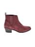 Vionic Burgundy Ankle Boots Size 9 - photo 1