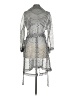 Yoana Baraschi 100% Polyester Silver Cocktail Dress Size 4 - photo 2