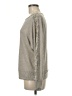 Love Scarlett Metallic Gray Pullover Sweater Size M - photo 5