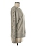 Love Scarlett Metallic Gray Pullover Sweater Size M - photo 4
