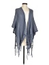 Vince Camuto 100% Polyester Gray Purple Kimono Size 0 - photo 1