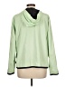 Oleg Cassini 100% Polyester Green Raincoat Size L - photo 2