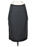 Theory Solid Gray Wool Skirt Size 2 - photo 1