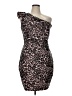 Parker Animal Print Black Cocktail Dress Size 16 - photo 1