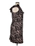 Parker Animal Print Black Cocktail Dress Size 16 - photo 4