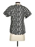 Abbey Glass Black Short Sleeve Blouse Size XS - photo 2
