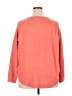 St. John's Bay 100% Polyester Orange Pullover Sweater Size XXL - photo 2