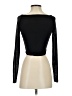 H:ours Black Long Sleeve Top Size S - photo 2