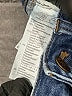 Madewell Stripes Blue Jeans Size 26 waist (tall) - photo 8