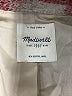 Madewell Plaid Red Wool Coat Size XXS (estimated) - photo 6