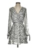 Great Jones Animal Print Silver Cocktail Dress Size S - photo 1
