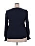 Unbranded 100% Polyester Blue Long Sleeve Blouse Size XXL - photo 2