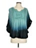 Unity Teal 3/4 Sleeve Blouse Size S - photo 1