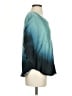 Unity Teal 3/4 Sleeve Blouse Size S - photo 4
