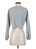 Unbranded Gray Long Sleeve Top Size XS - photo 2