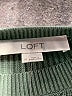 Ann Taylor LOFT Solid Green Pullover Sweater Size M - photo 6