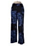 Alfani Print Blue Casual Pants Size S - photo 1