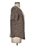 Awake Animal Print Brown Short Sleeve T-Shirt Size XS - photo 4
