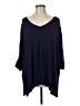 Laurie Felt Blue Poncho Size Med - Lg - photo 1