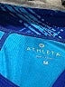 Athleta Blue Track Jacket Size M - photo 6