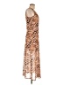 Louna Animal Print Brown Cocktail Dress Size M - photo 4